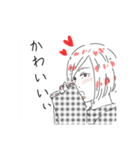 女子の日常.02（個別スタンプ：8）