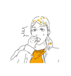 女子の日常.02（個別スタンプ：12）