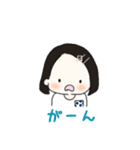 毎日使える☆ボブヘアの女の子スタンプ（個別スタンプ：11）