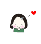毎日使える☆ボブヘアの女の子スタンプ（個別スタンプ：19）