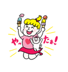 ラブリーモッチャリーナ 3（個別スタンプ：12）