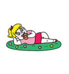 ラブリーモッチャリーナ 3（個別スタンプ：13）