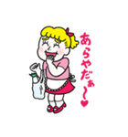 ラブリーモッチャリーナ 3（個別スタンプ：22）