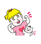ラブリーモッチャリーナ 3（個別スタンプ：32）