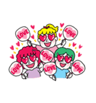 ラブリーモッチャリーナ 3（個別スタンプ：36）