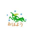 カマキリのスタンプ①（個別スタンプ：3）