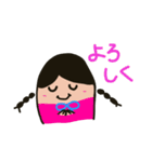 カラフルボーイ＆ガール（個別スタンプ：13）