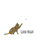 カラフル animals English ver.（個別スタンプ：5）