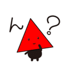 いろんなかたちさん（個別スタンプ：7）
