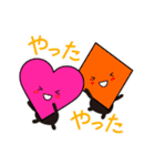 いろんなかたちさん（個別スタンプ：8）