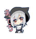 ネコミミフード彼女スタンプ（個別スタンプ：9）
