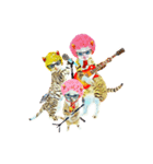 Happy Rock cat 6（個別スタンプ：1）