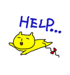 きいろいねこ3（個別スタンプ：3）