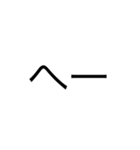 シンプルなデザインの文字スタンプ（個別スタンプ：24）
