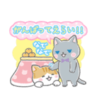 【公式】ねこたつ♡みんなでがんばろう編（個別スタンプ：28）