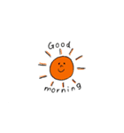 ゆるくてかわいい 使えるスタンプ♩（個別スタンプ：1）