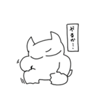 白悪魔（個別スタンプ：28）