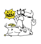 白悪魔（個別スタンプ：32）