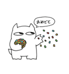 白悪魔（個別スタンプ：34）