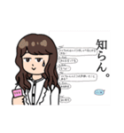 力ビさんともっちゃんのためのスタンプ！！（個別スタンプ：3）
