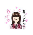 力ビさんともっちゃんのためのスタンプ！！（個別スタンプ：5）