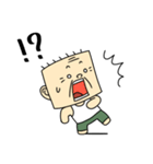 四角いオッサン（個別スタンプ：21）