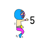 プロレス大好きムーチョ兄弟 敬語と仕事（個別スタンプ：36）