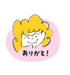 カラフルガールの日常スタンプ（個別スタンプ：1）