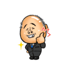 ハゲおやじのゲーハーおじさんライフ！（個別スタンプ：4）