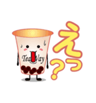 使いやすい！タピオカスタンプ1（個別スタンプ：18）
