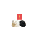 猫であいさつ（個別スタンプ：2）
