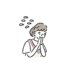太まゆ系女子の日常（個別スタンプ：6）
