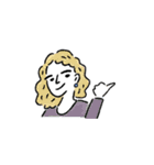 太まゆ系女子の日常（個別スタンプ：21）