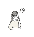 太まゆ系女子の日常（個別スタンプ：35）
