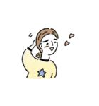太まゆ系女子の日常（個別スタンプ：37）