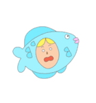 たのしいかぶりもの（個別スタンプ：13）