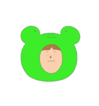 たのしいかぶりもの（個別スタンプ：19）