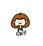 ぱっつんぱつ子2（個別スタンプ：4）