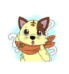 こぎつねわん太くんLINEスタンプ①（個別スタンプ：5）