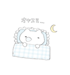 まっしろ。ねこねこ（個別スタンプ：12）