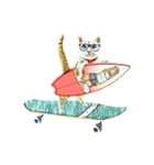 Happy Rock cat 10（個別スタンプ：2）