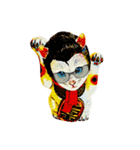 Happy Rock cat 10（個別スタンプ：7）