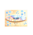 Hawaiian＆surfart stampパステル（個別スタンプ：9）