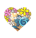 Hawaiian＆surfart stampパステル（個別スタンプ：23）