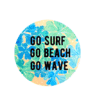 Hawaiian＆surfart stampパステル（個別スタンプ：31）