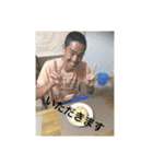 みんなに元気を分け与え続けるスタンプ（個別スタンプ：3）