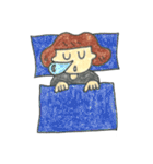 猫と男の子と女の子（個別スタンプ：15）