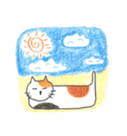 猫と男の子と女の子（個別スタンプ：19）