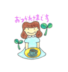 猫と男の子と女の子（個別スタンプ：39）