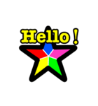 5color star（個別スタンプ：3）